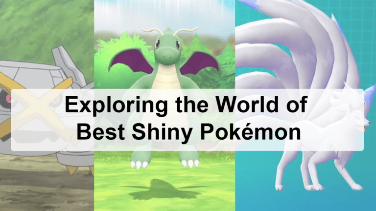 Exploring The World Of Best Shiny Pok Mon Game Gazr