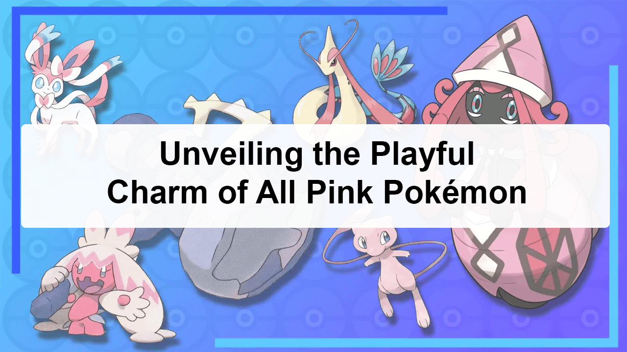 All Pink Pokémon