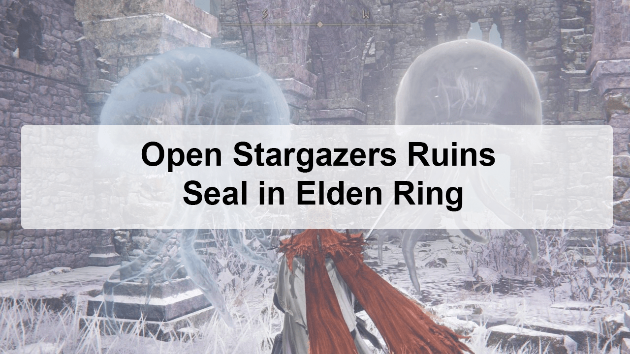 Open Stargazers Ruins Seal in Elden Ring